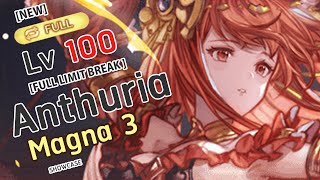 [GBF] Anthuria FLB\u0026Rebalance Test DMG Full Auto x M3 Raid アンスリア FLB x マグナ3 ( Magna3 Ver.) 【グラブル】