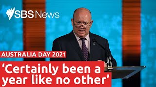 Australia Day 2021: Shane Fitzsimmons gives address | SBS News