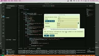 How to develop a database using python - Validate inputs and get popups #pysimplegui #python - #5