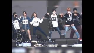 Bts  Twice And Gfriend Dancing Together On Stage  Sorry Sorry 💜