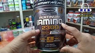 Muscletech Essential Series 100% Amino 2300-320 Count | NCR Food Supplements