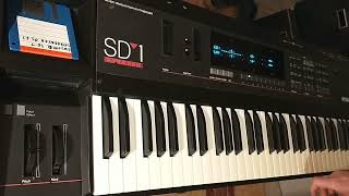 Ensoniq SD-1 Sequencer Factory Demo Songs