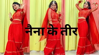 Naina Ke Teer | Dance Video | Rani Ho Tera Laya Ho Laal Sharara | New Haryanvi Song | Renuka panwar