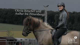 Olivia Ritschel und Auður frá Pètursbergi