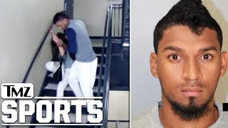Baseball Player Danry Vasquez Caught Beating Girlfriend On Stadium Surveillance | TMZ Sports