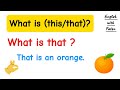 شرح قاعدة this u0026 that في الإثبات والنفي والسؤال تمارين english grammar 👌💯