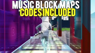 best music block map codes in fortnite creative - fortnite music codes