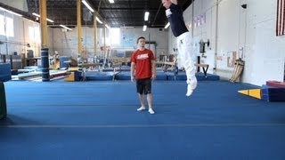 How to Do a Back Handspring Back Tuck | Gymnastics Lessons