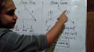 CUKUP GAMPANG! CARA MEMBEDAKAN PENGGUNAAN ATURAN SINUS DAN COSINUS