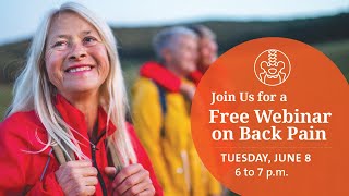 Back Pain Webinar - 6-8-2021