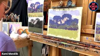 How to Paint with Color Relativity with Kami Mendlik
