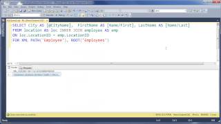 SQL 2012 XML Path Mode Lab 2.2
