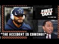 Stephen A. reacts to the Cowboys beating the Eagles: 'The accident is coming!' | First Take