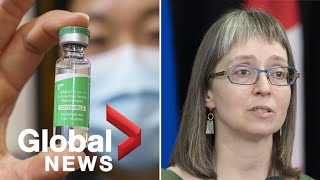 Alberta temporarily pausing use of AstraZeneca COVID-19 vaccine for those under 55 | FULL