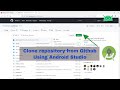How to clone Github repository in Android Studio