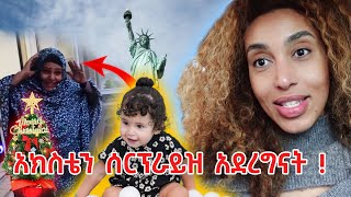 አክስቴን ለገና ቤቷ ሰርፕራይዝ አደረግናት | We surprised my family in America! Biggest surprise EVER!