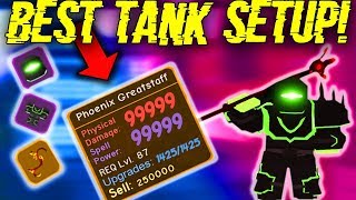 Beating All The Hardest Modes In Winter Outpost Dungeons Roblox - new best tank setup in the u