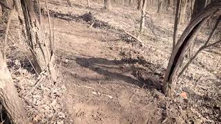 New Section MTB trail Harmonie State Park