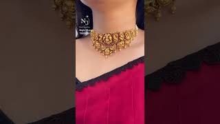 💎 Amazing perfect 😍 Gold nakash choker  Weight  25 grams Gold 22 carat necklace gold