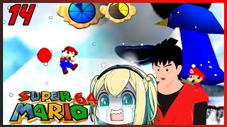 Now I Know Why Pikamee Hated This Freaking Snow Level! | Super Mario 64 120 Star Challenge Part 14