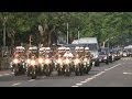 Public guard of honour for Mandela cortege