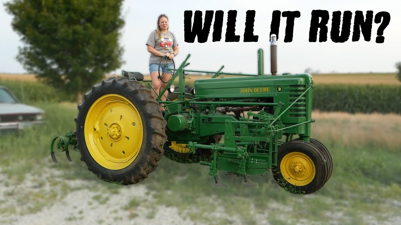 Restored Then Forgotten? John Deere B Won't Start - YouTube