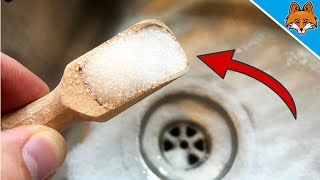 PUT THAT down your Drain and WATCH WHAT HAPPENS 💥 (Pro Cleaning Trick) 🤯