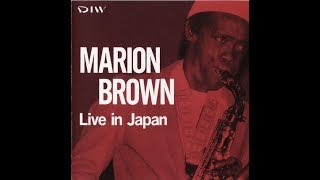 Marion Brown, November Cotton Flower, Live in Japan, at Hirosaki Shiminkaikan, Nov. 8, 1979