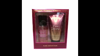 Set Perfume Mujer Victoria Secret Mist -crema Pure Seduction