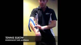 K taping for Tennis elbow.avi