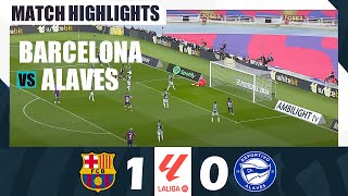 Barcelona vs Alaves 1-0 | 2025 LaLiga | Match Highlights