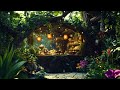 Magical Cafe Shop 🍵 Enchanted Forest Music Helps You Sleep Better, Relax & Heal Your Soul