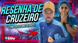 RESENHA DE CRUZEIRO 🔵⚪ com Diogo Medeiros da Cruzeiro Sports!