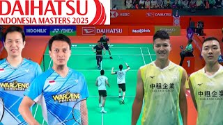 Ahsan/Setiawan (INA) VS Chiang/Wu (TPE) | Round Of 32 Indonesia Masters 2025