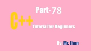 C++Tutorial for Beginners 78 Static Creating Libraries