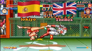 超级街霸2X ➤ lokiyo (Spain) vs TheBox (UK) Super Street Fighter 2 Turbo