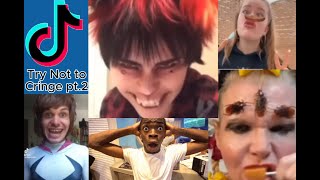 I'm losing brain cells watching this.. (Try Not to Cringe pt2)