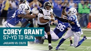 Corey Grant Explodes for a 57-Yard TD Run! | Jaguars vs. Colts | NFL Week 17 Highlights