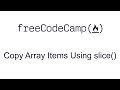 Copy Array Items Using .slice() - Basic Data Structures - Free Code Camp