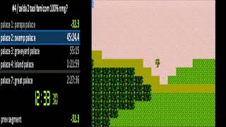 zelda 2 fds 100% nmg pb in 1:54:18