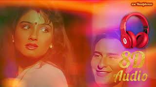 Imtihaan 1994 || Song by || Is Tarah Aashiqui ka || 90S || kumar sanu || Ravina Tandon ( 8D AUDIO )