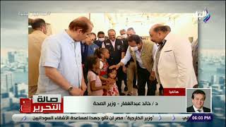 وزير الصحة : متابعة يومية من الرئيس السيسي لملف العائدون من السودان