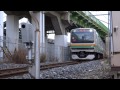 jr e231系東北回送線回送560m jr e231 series out of service 2015.01.24