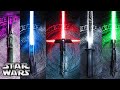 Every Single Lightsaber TYPE + VARIANT Explained (All Known 25+ Types) [2022 UPDATED] [CANON]