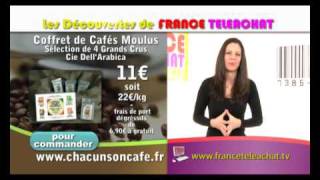 Coffret 4 cafés France Teleachat