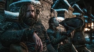 Arya and The Hound Talk | Game of thrones 8x02