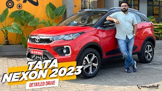 Tata Nexon 2023 Detailed Review | 6 വർഷത്തിന്റെ തിളക്കത്തിൽ നെക്സൻ | Flywheel Malayalam