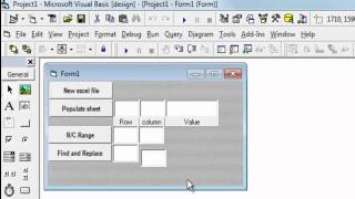 Excel in VB6 0 4 How to find and replaceit data in Excel sheet in VB6 0