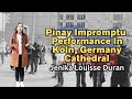 Filipina Stops and Sings Hallelujah In Köln Dome, Germany | Jenika Louisse Duran