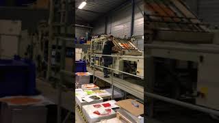 Tunkers Vorwarts 1450, Fully Automatic paper to board laminator,